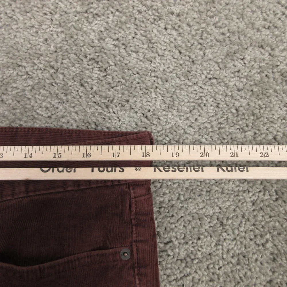Banana Republic Pants Mens 35x32 Red Faded Corduroy 5 Pocket‎ Chino Barn Chore